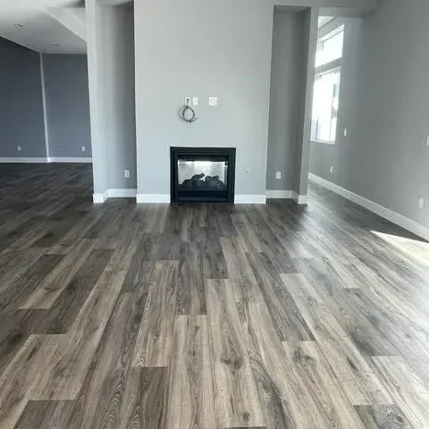 A finished floor in a Las Vegas home, photographed by the Affordable Flooring crew